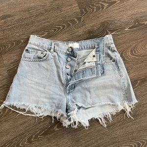BOYISH - The Cody, Authentic Rigid High Rise Cut Off Short | Size 26